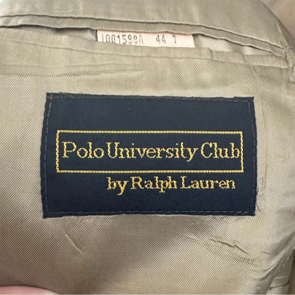 Polo University Club Wool and Alpaca Blazer Jacket - Picture 6 of 7